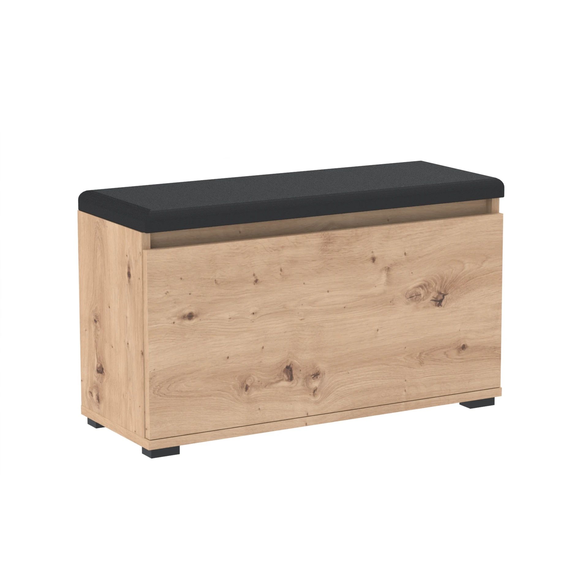 Szafka na buty VB 100×36×45 cm z siedziskiem i schowkiem D1N1 ARTISAN