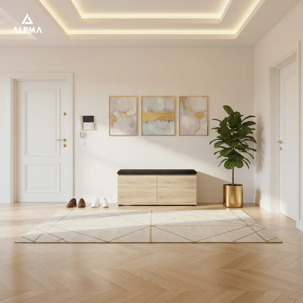 Szafka na buty VB 100×30×45 cm z siedziskiem i schowkiem dfN1 SONOMA