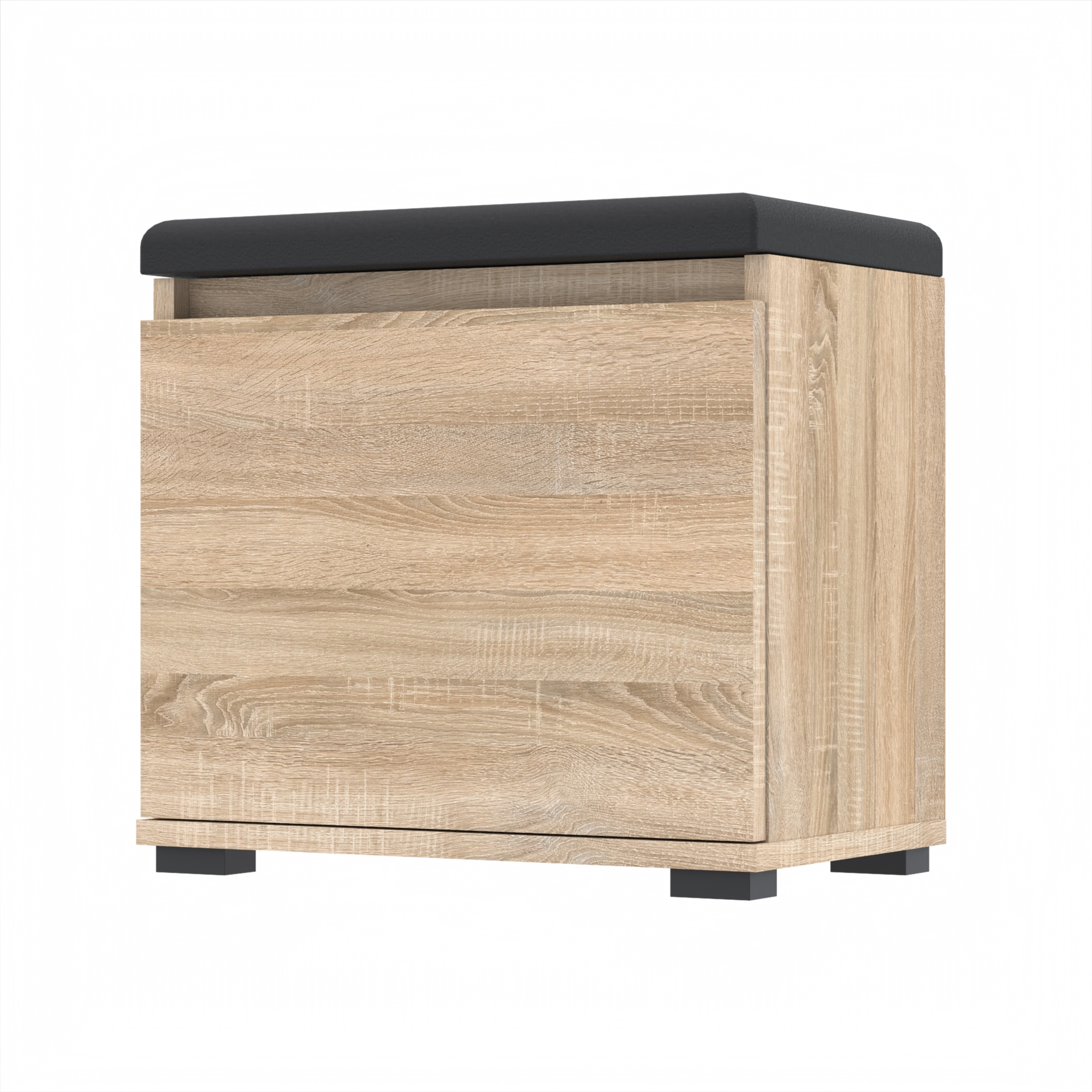Szafka na buty VB 50×36×45 cm z siedziskiem i schowkiem D1N1 SONOMA