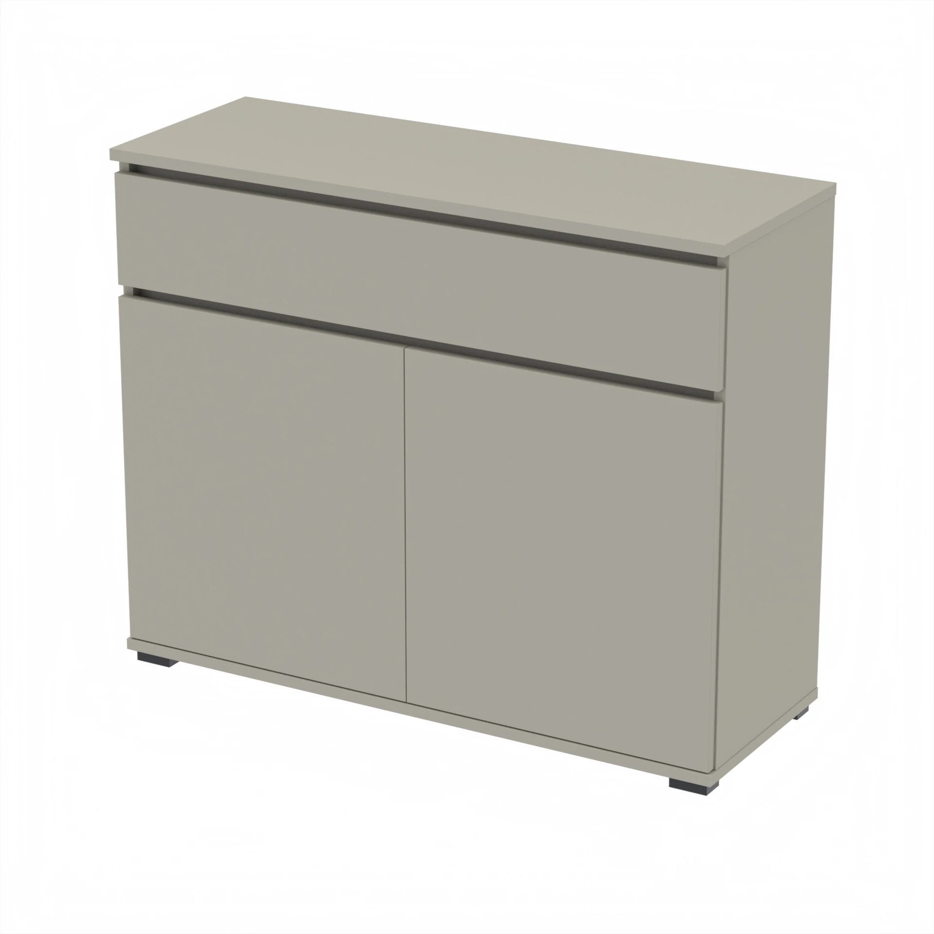 Szafka TRES na buty z szufladą  TRES 80×36×81.6 cm 3 półki i szuflada D1N1 KASZMIR