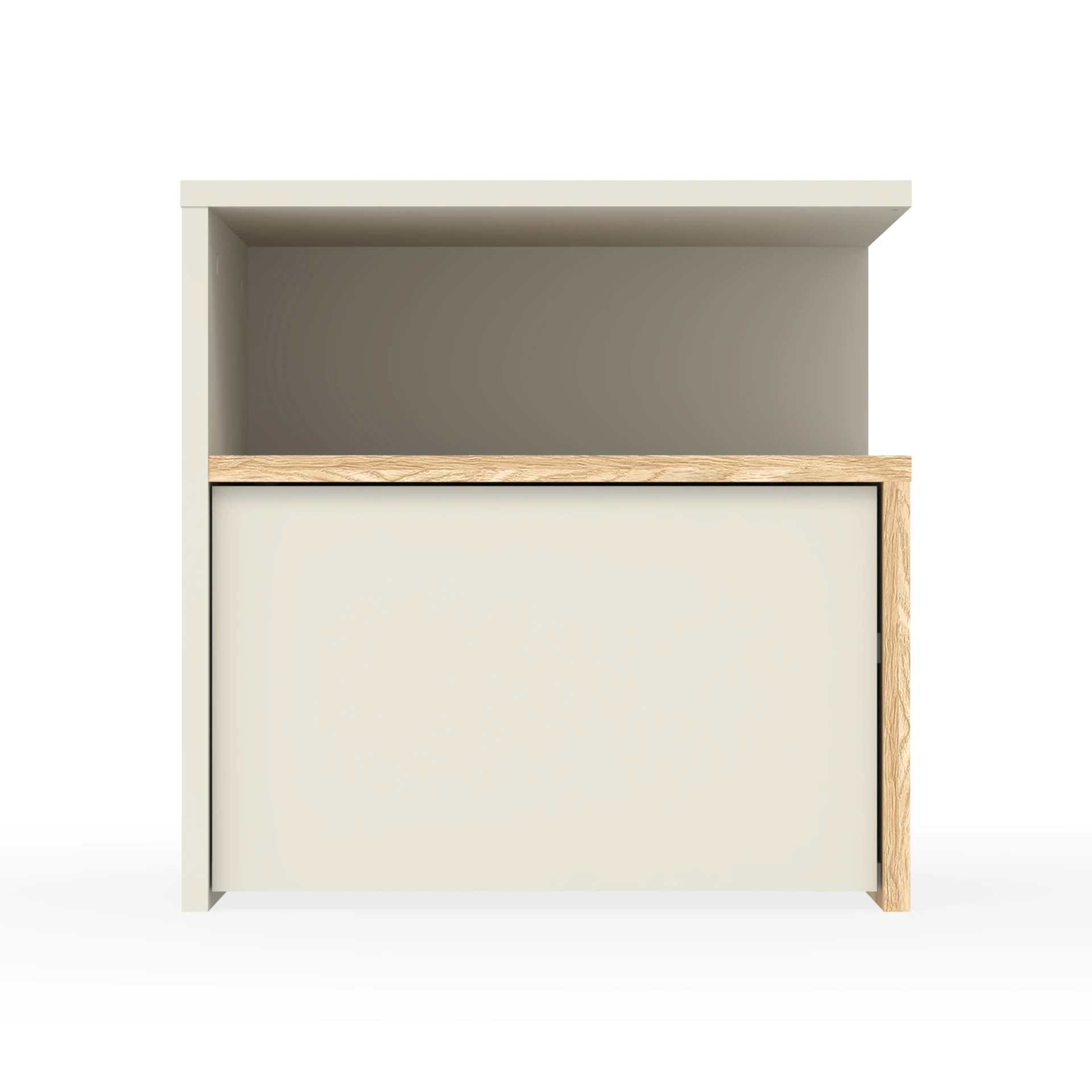 Szafka nocna NOX-MG 50×40×60 cm półka schowek dtipn0 KASZMIR WG-OLEJOWANY BOK-P-OLEJOWANY