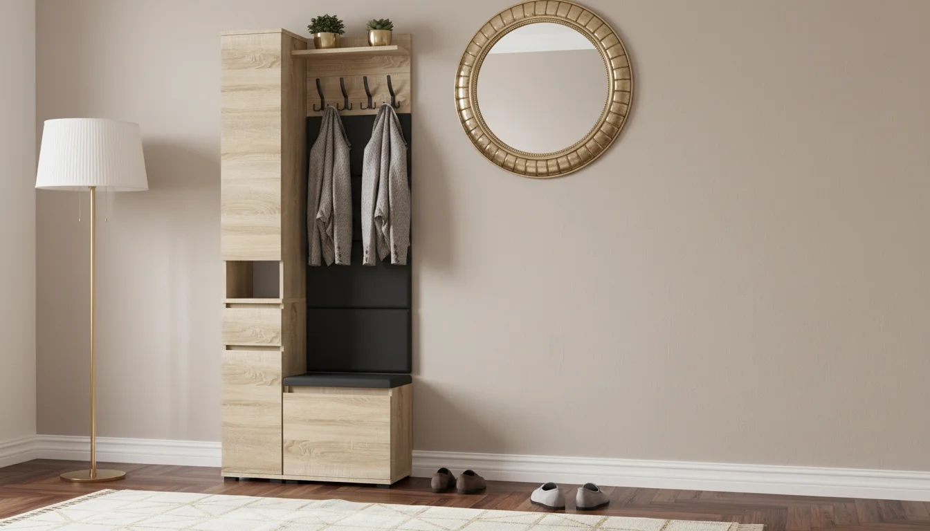 Garderoba B2 80x36cm SUPRA30 VB50 WP50 4 Panele D1 N1 SONOMA
