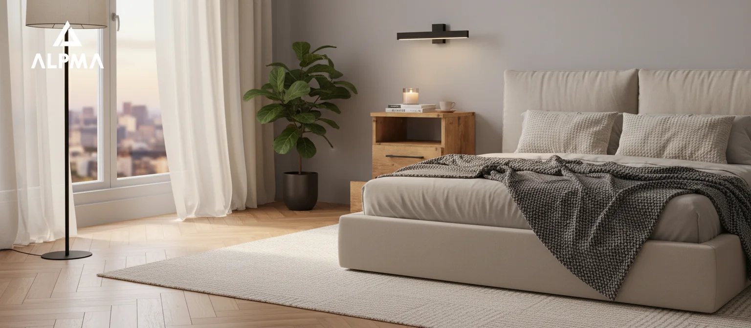 Szafka nocna NOX-D2 40×36×54 cm ze schowkiem i szufladami D2N1 LANCELOT