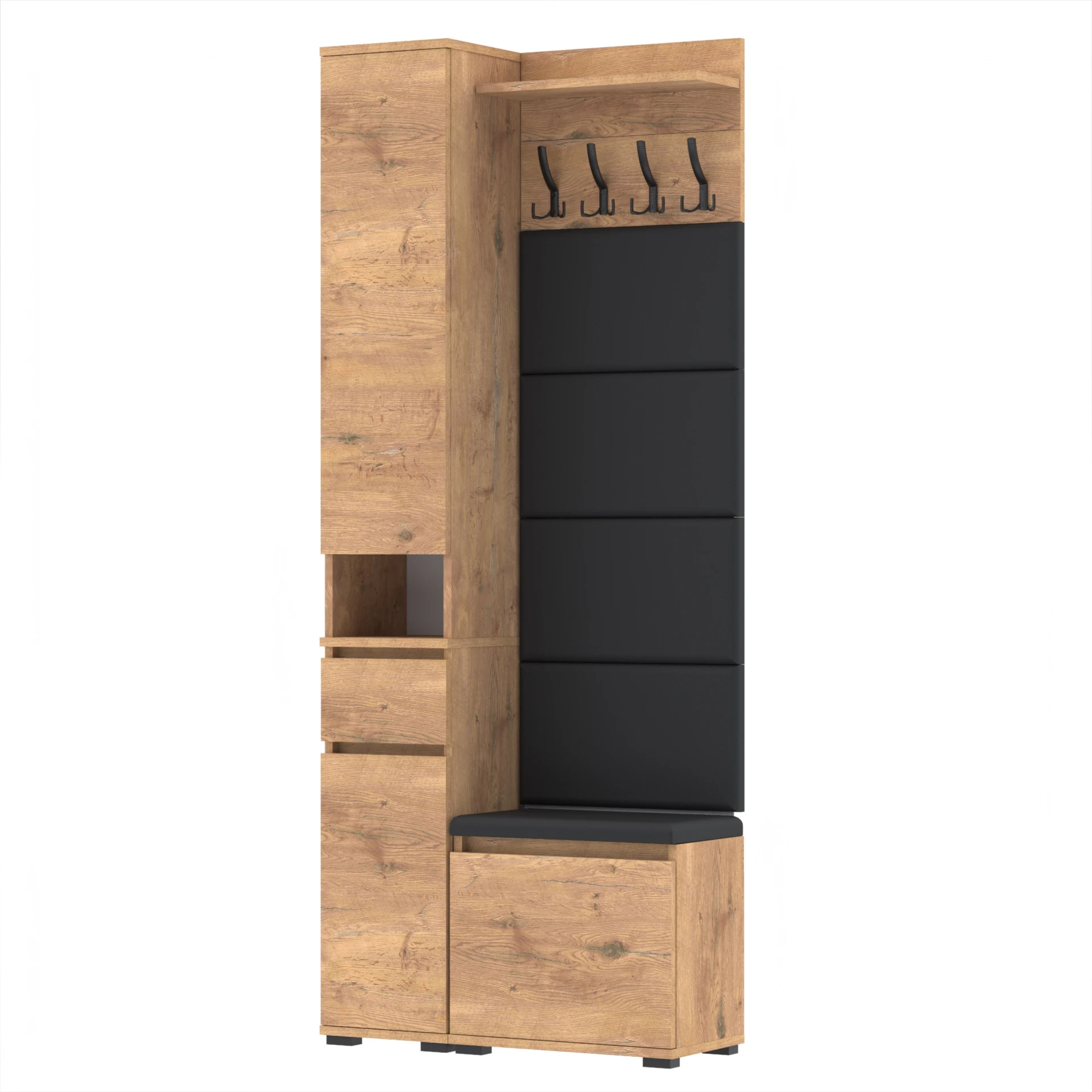 Garderoba B2 80x36cm SUPRA30 VB50 WP50 4 Panele D1 N1 LANCELOT