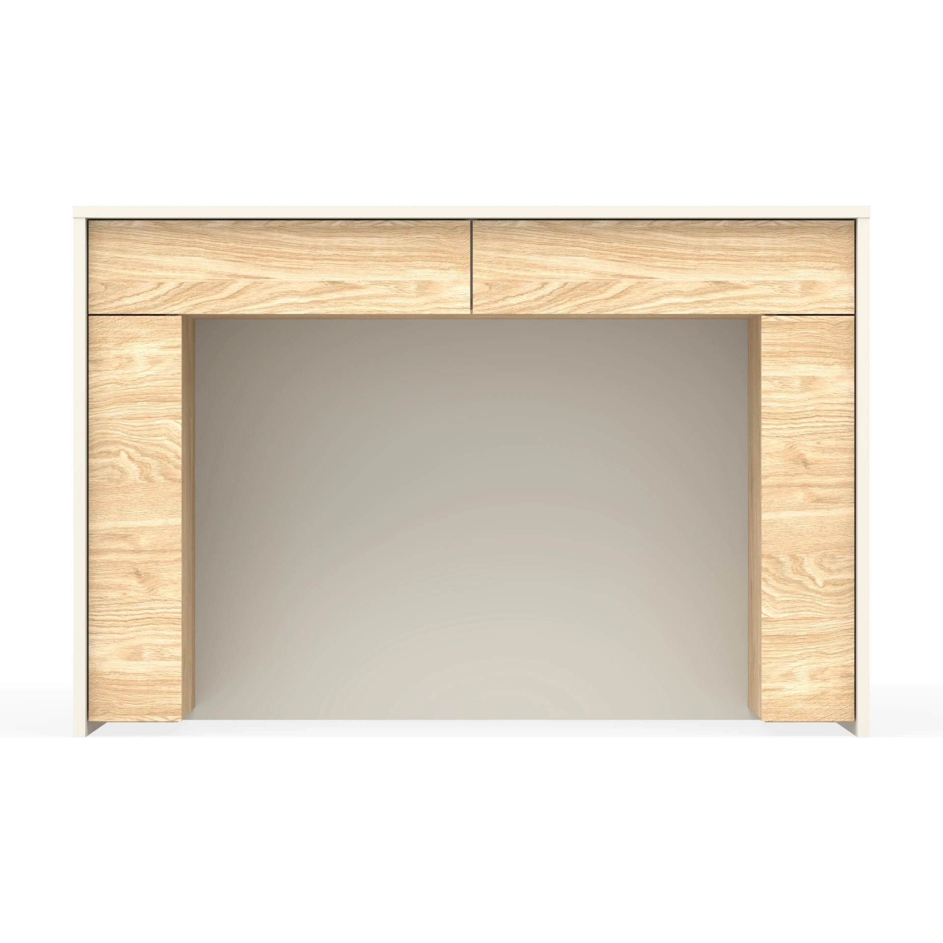 Biurko MX-BIURKO1 120×40×80 cm D1n0 KASZMIR DRZWI-1-OLEJOWANY DRZWI-2-OLEJOWANY FRONT-OLEJOWANY