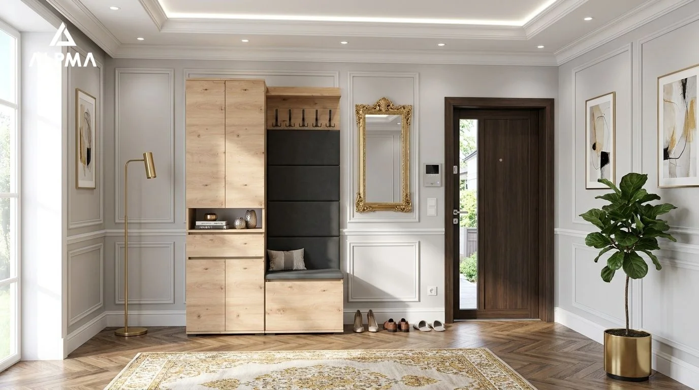 Garderoba G4 120x36cm SUPRA60 VB60 WP60 4 Panele D1 N1 ARTISAN