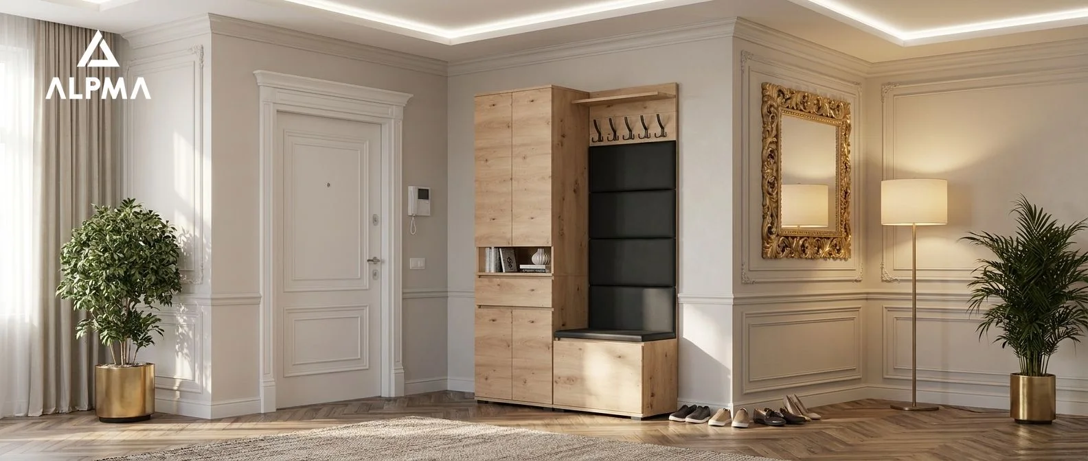 Garderoba G4 120x36cm SUPRA60 VB60 WP60 4 Panele D1 N1 ARTISAN