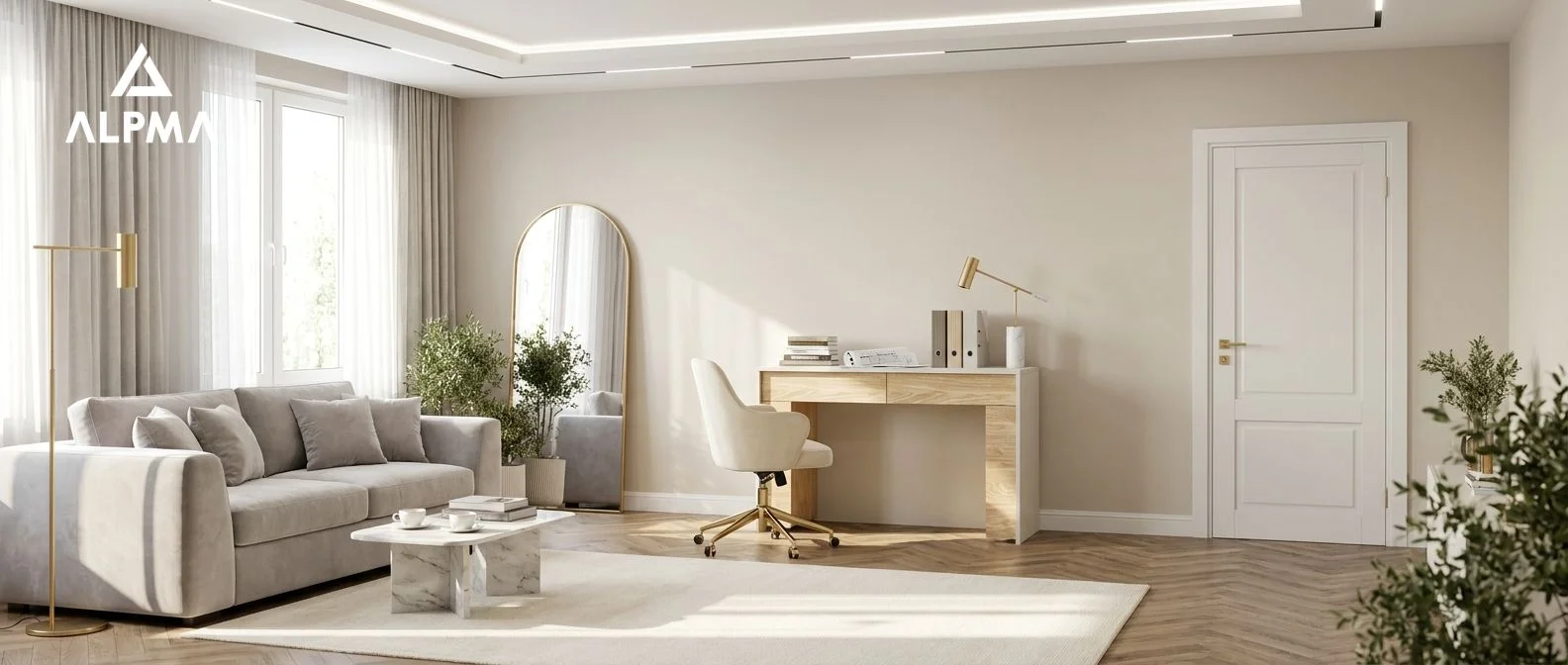 Biurko MX-BIURKO1 120×40×80 cm D1n0 KASZMIR DRZWI-1-OLEJOWANY DRZWI-2-OLEJOWANY FRONT-OLEJOWANY