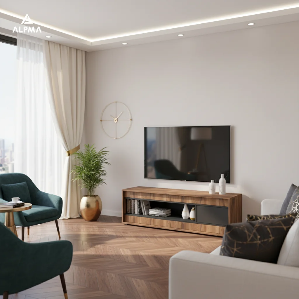 Szafka RTV RTV-2 90×40×54 cm D1N1 CZARNY DRZWI-ESTANA WG-ESTANA WD-ESTANA BOK-P-ESTANA