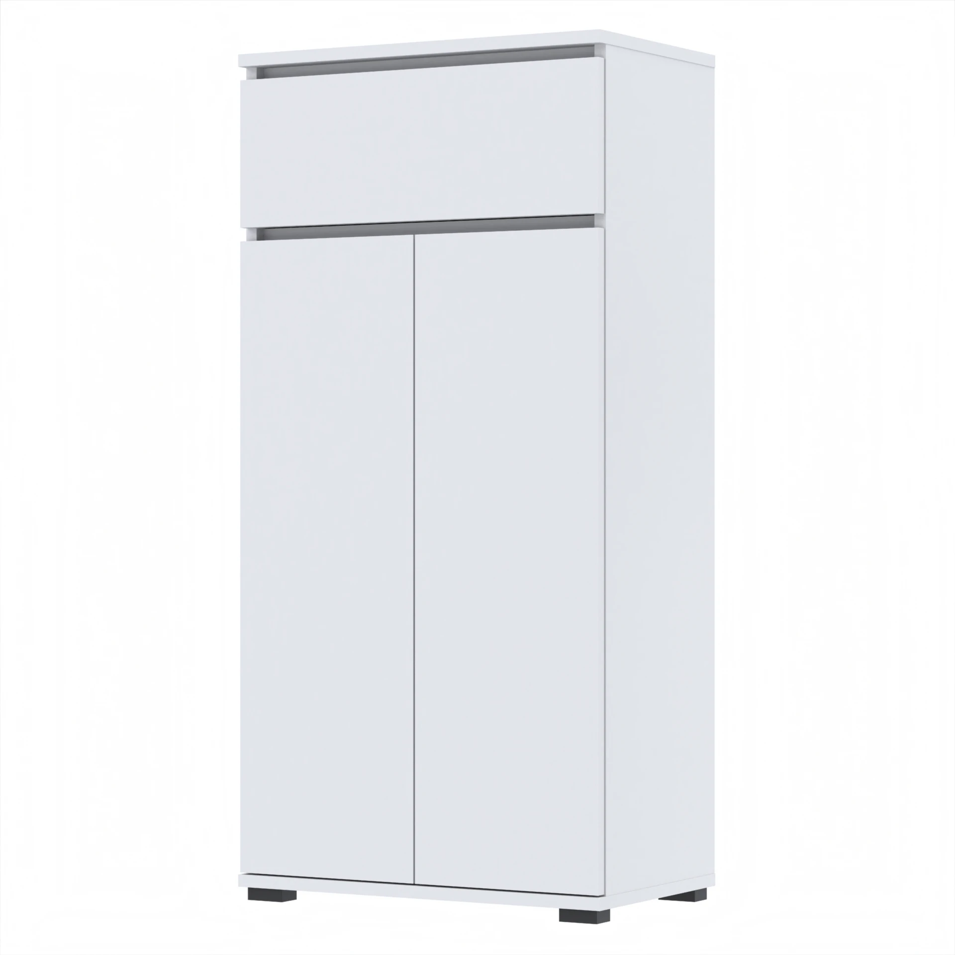 Komoda szafka BONES 60×36×124 cm D1N1 BIALY