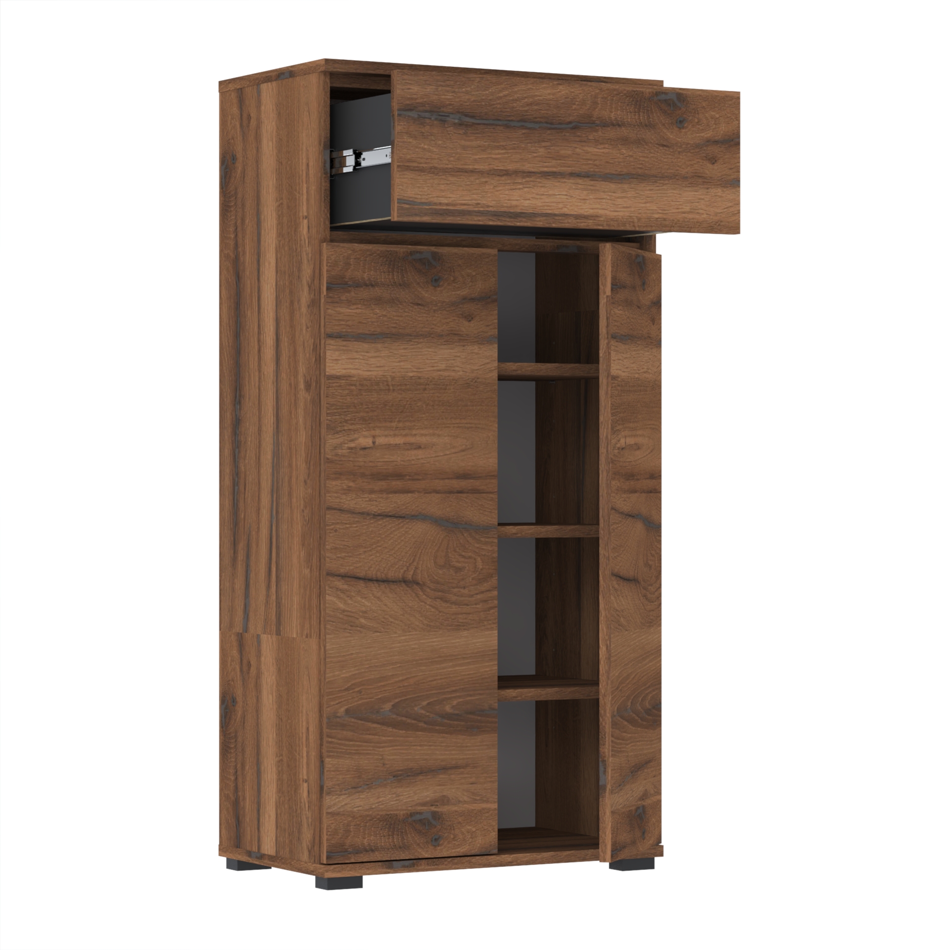 Komoda szafka BONES 60×36×124 cm D1N1 ESTANA