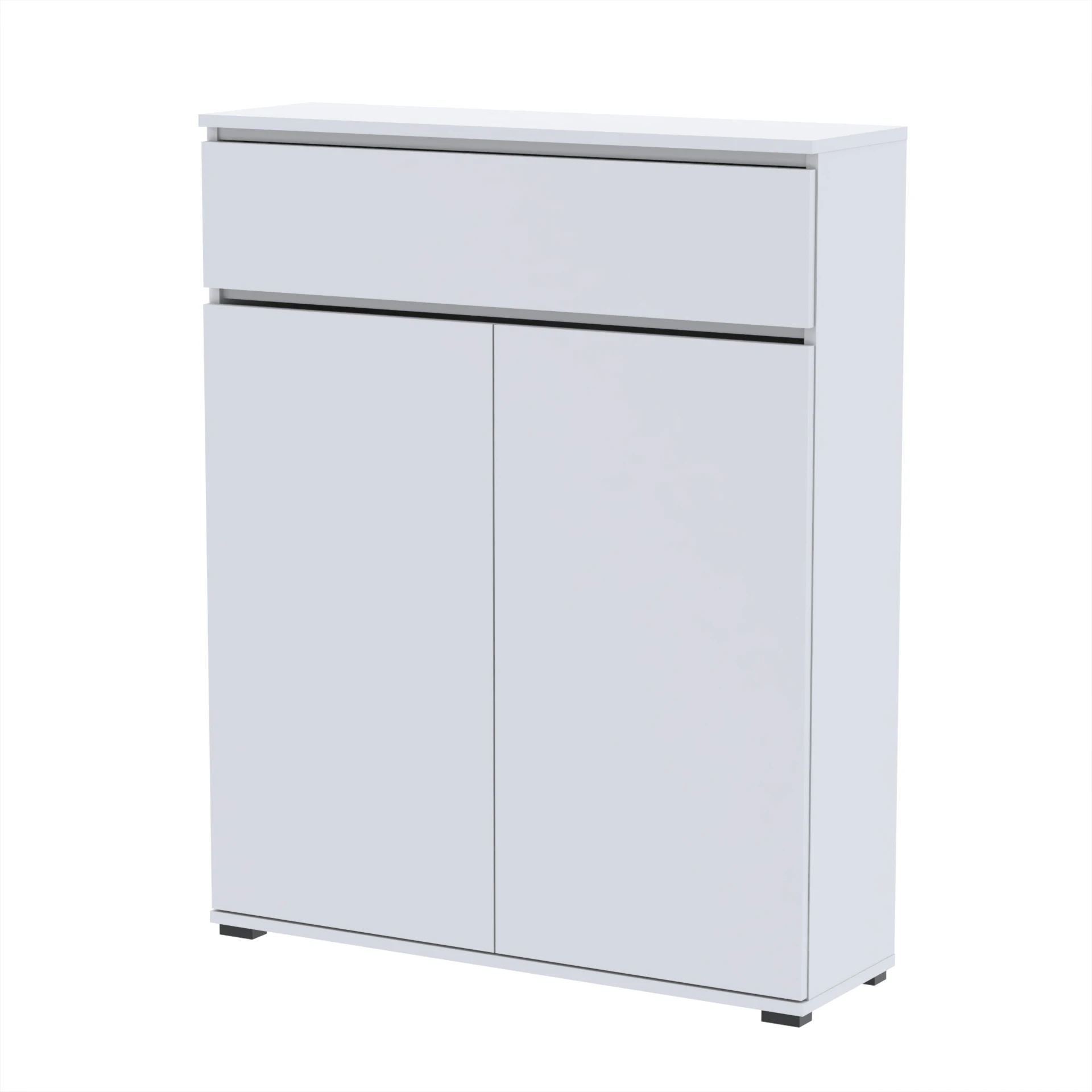 Komoda szafka BONES 100×30×123.9 cm D1N1 BIALY