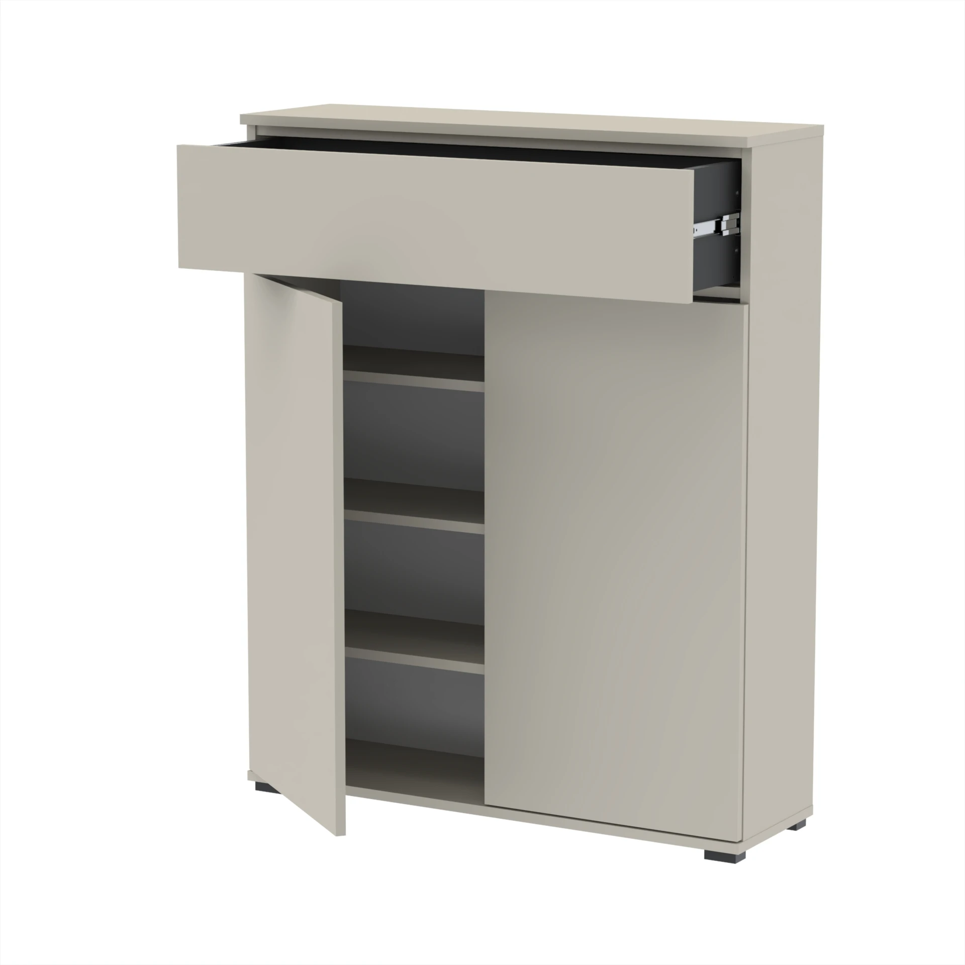 Komoda szafka BONES 80×30×123.9 cm D1N1 KASZMIR