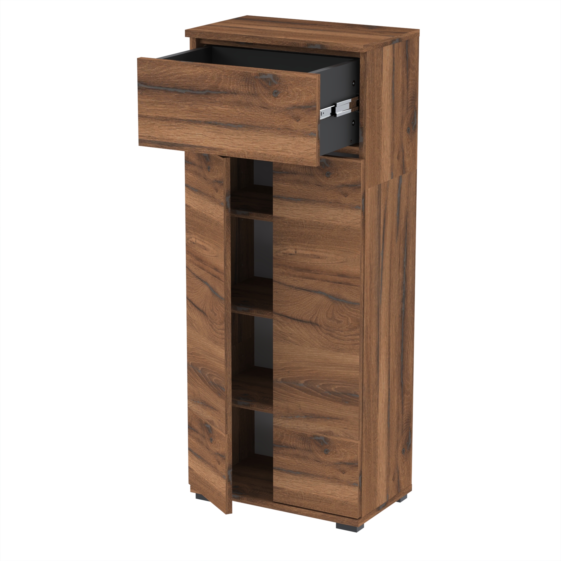 Komoda szafka BONES 50×30×124 cm D1N1 ESTANA