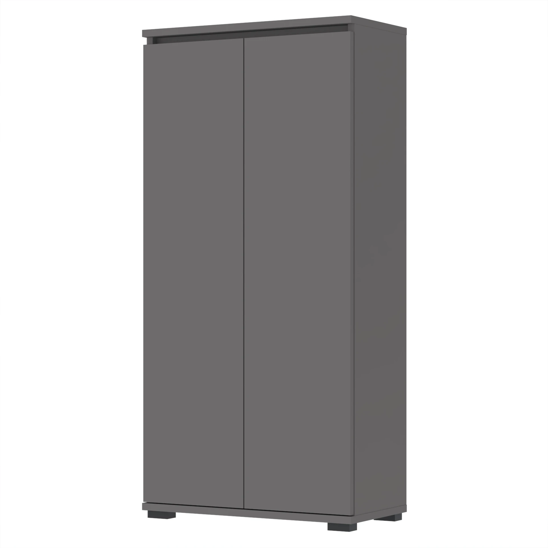 Komoda szafka BINI 60×18×175.6 cm sypialnia salon przedpokój D1N1 ANTRACYT