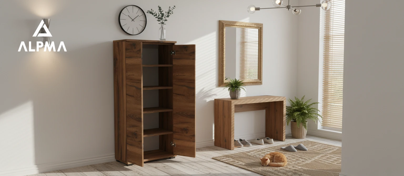 Komoda szafka BINI 60×36×175.6 cm sypialnia salon przedpokój D1N1 ESTANA