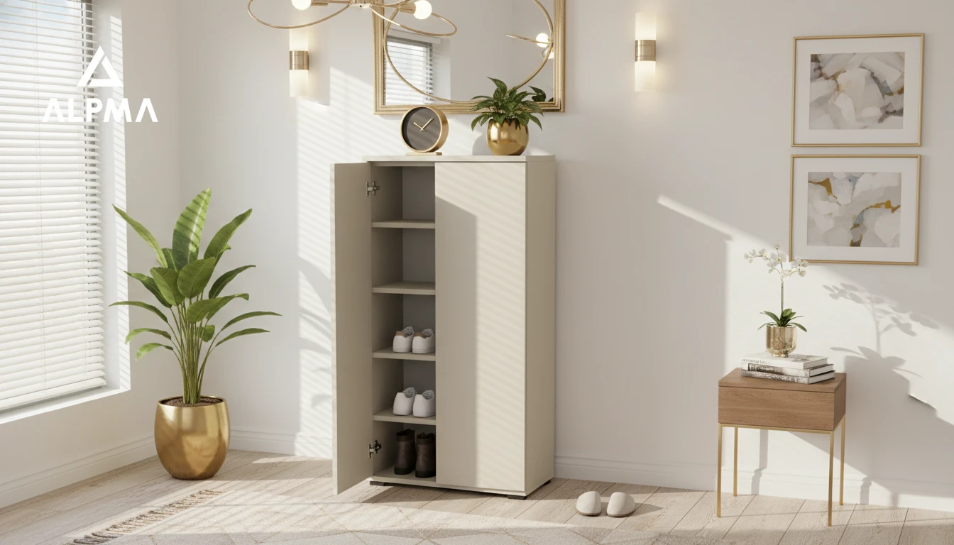 Komoda szafka BINI 60×30×175.6 cm sypialnia salon przedpokój D1N1 KASZMIR