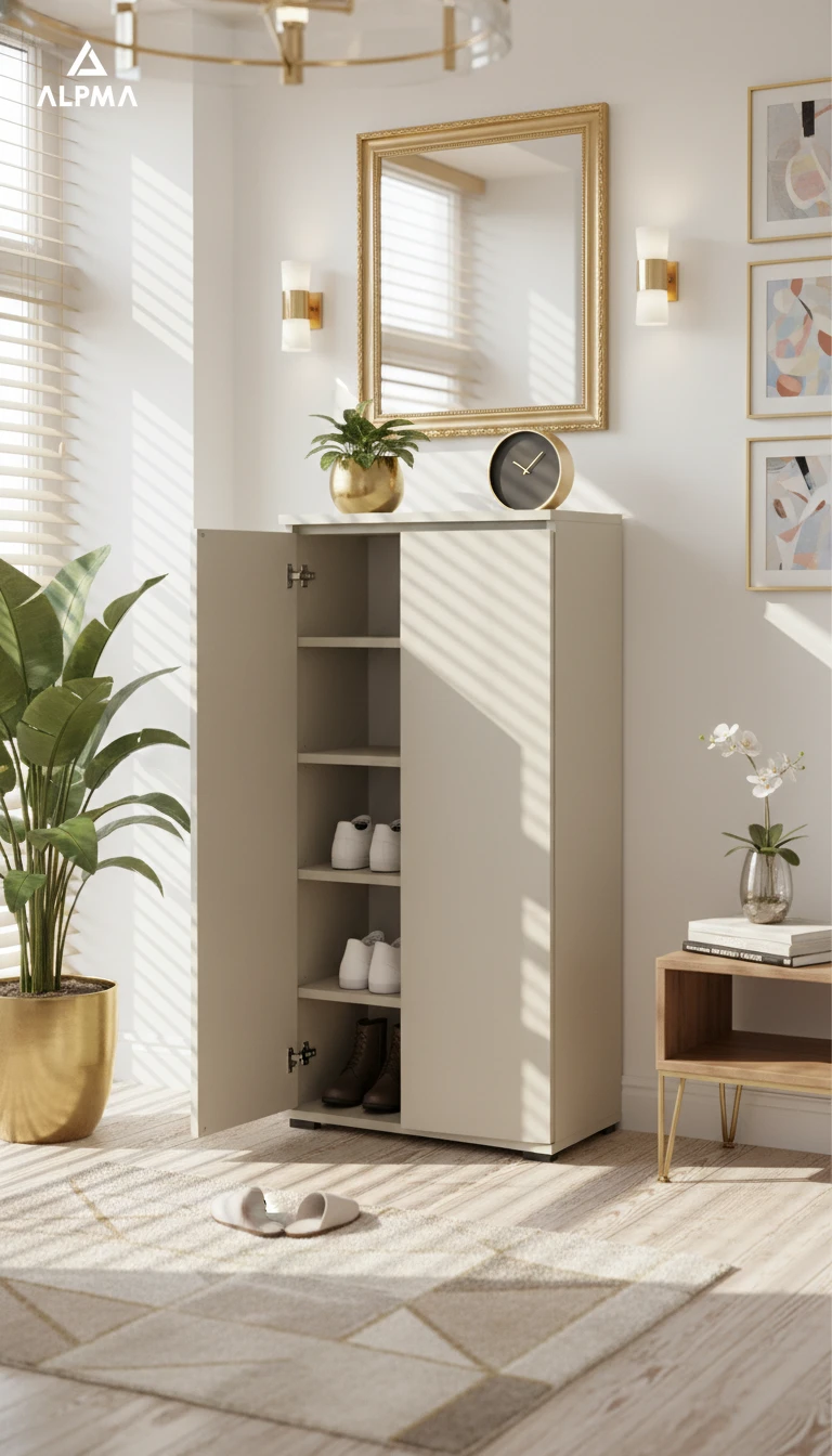 Komoda szafka BINI 70×18×175.6 cm sypialnia salon przedpokój D1N1 KASZMIR
