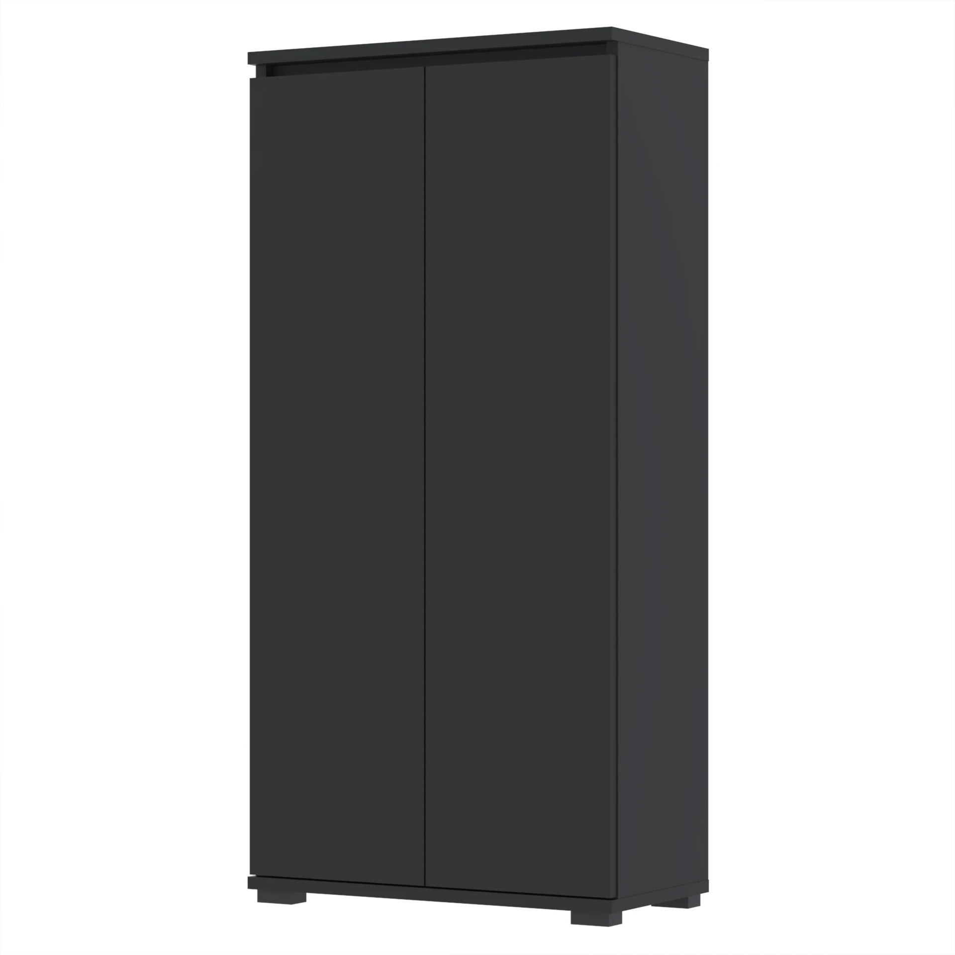 Komoda szafka BINI 60×36×175.6 cm sypialnia salon przedpokój D1N1 CZARNY