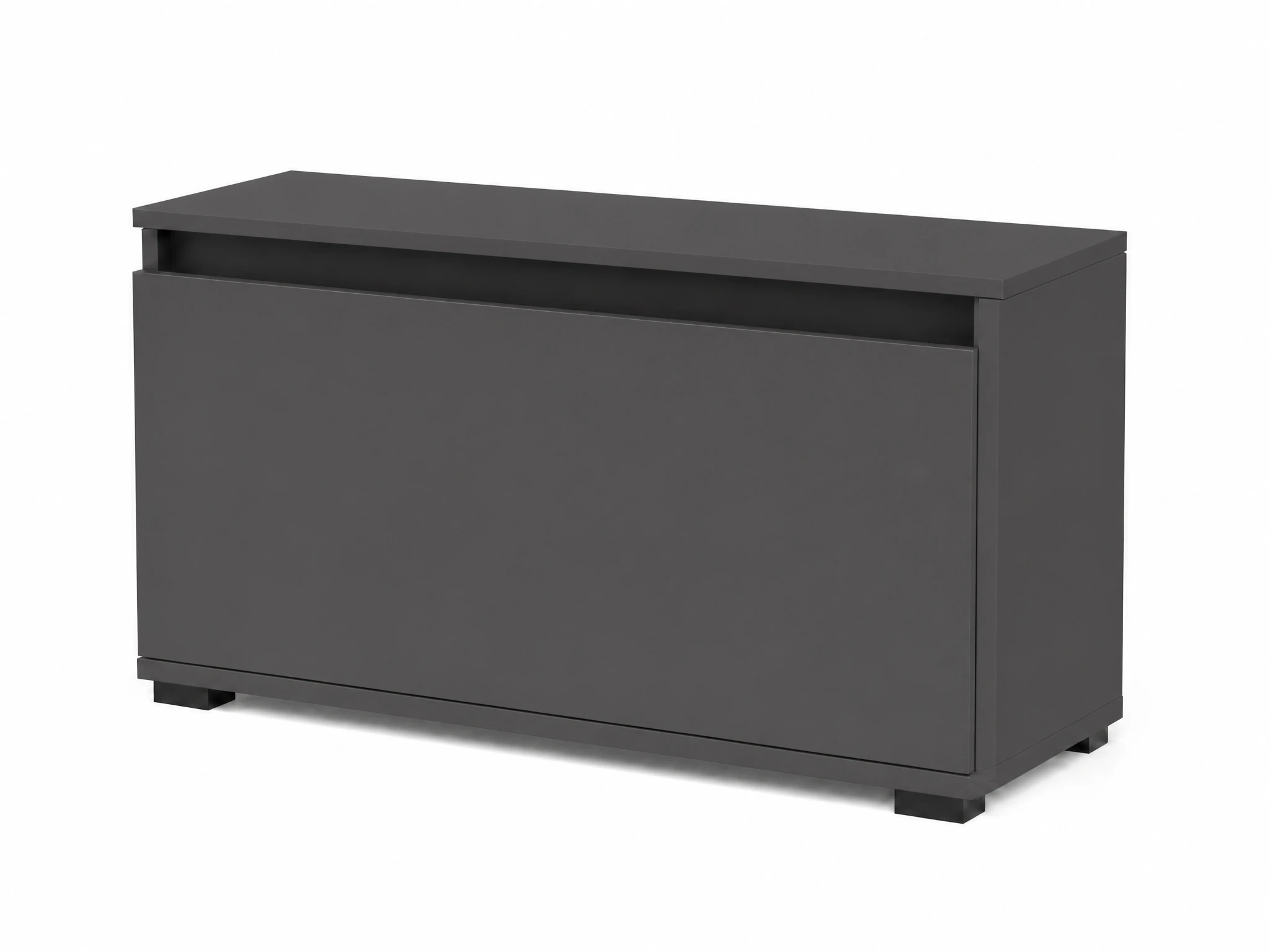 Szafka na buty VB-BLAT 90×30×44.6 cm ze schowkiem D1N1 ANTRACYT