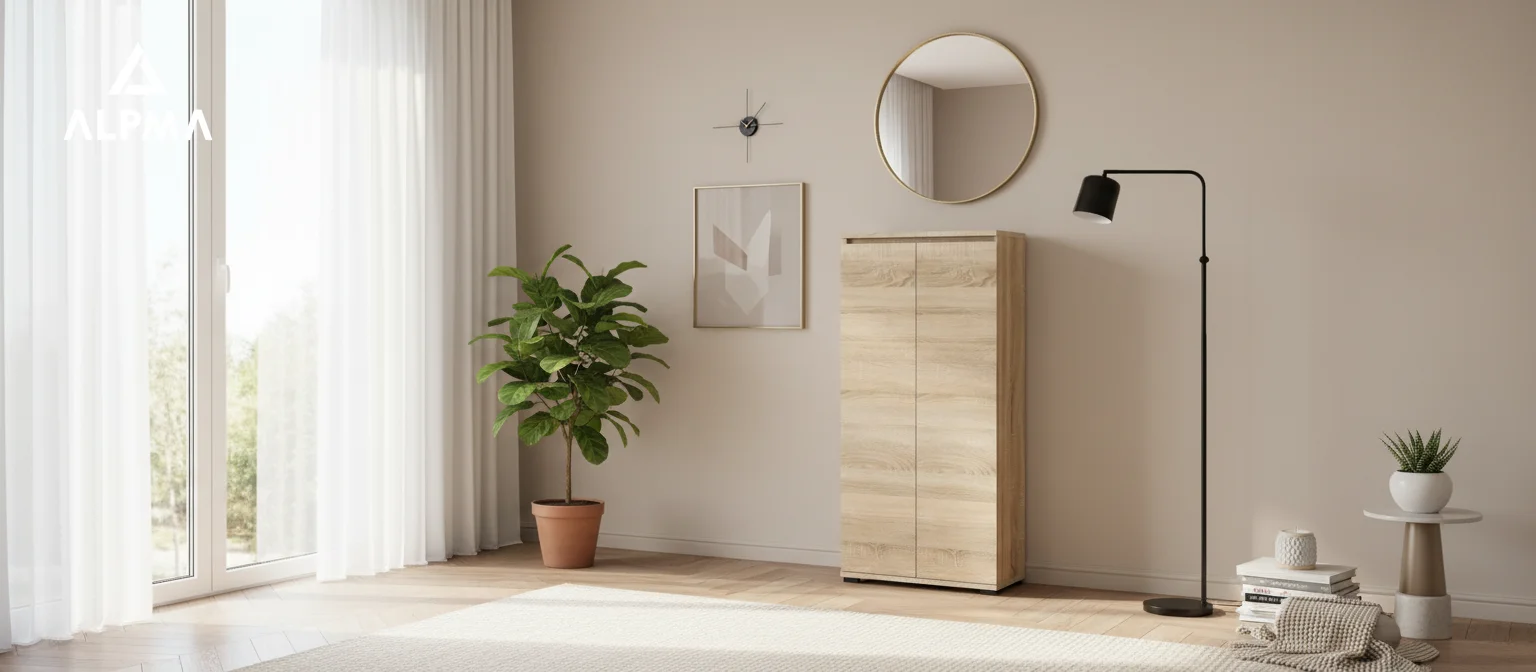 Komoda szafka BINI 70×36×145.6 cm sypialnia salon przedpokój D1N1 SONOMA