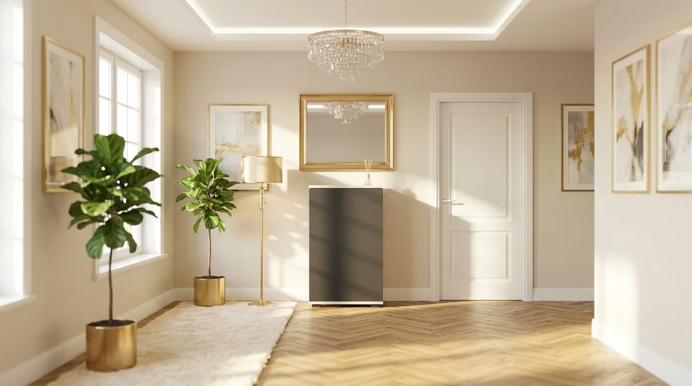 Komoda NEX-ONE 50×36×81.6 cm wysoka jakość D1N1 KASZMIR DRZWI-CZARNY