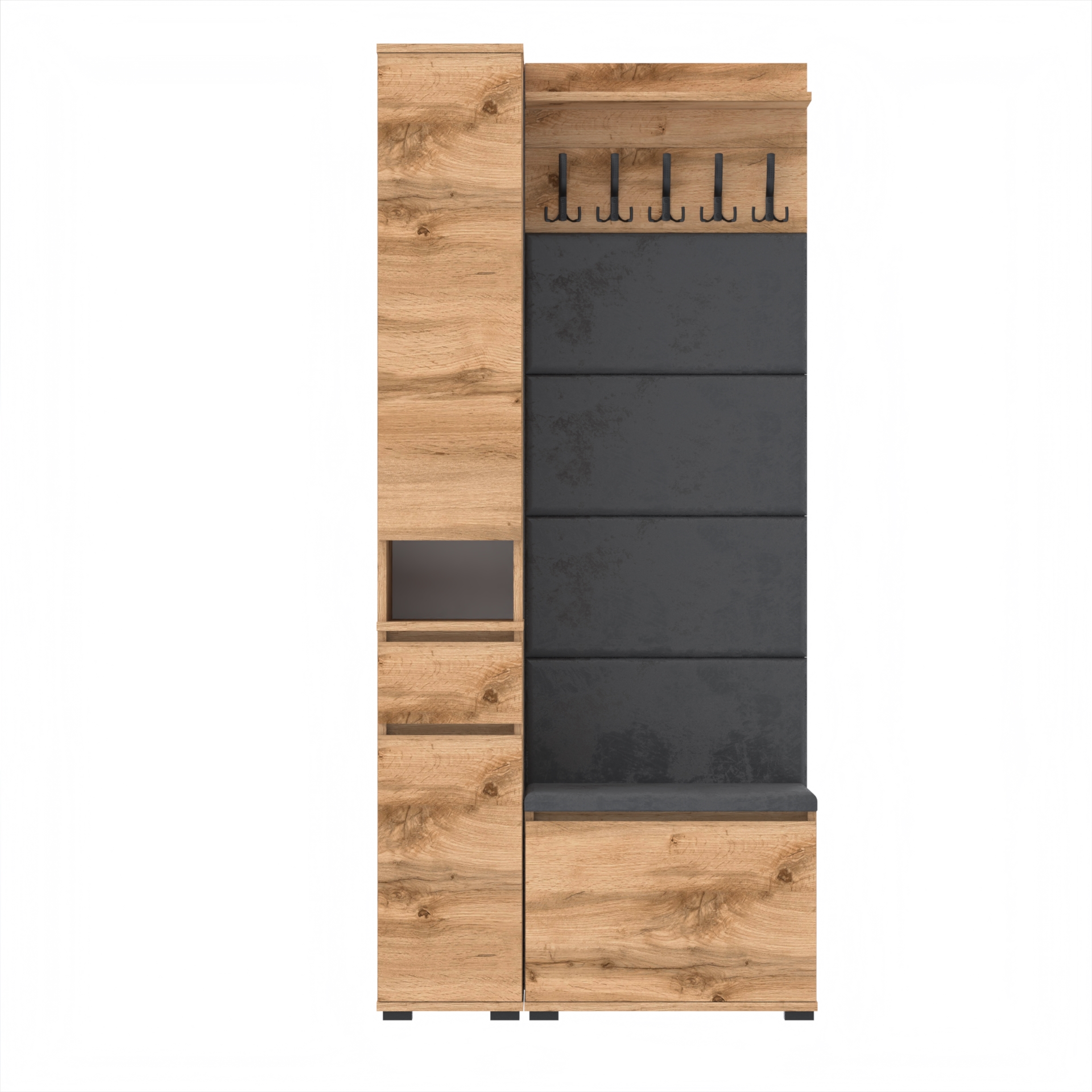 Garderoba F2 90x30cm WP60 SUPRA30 VB60 4 Panele D1 N1 WOTAN Szybka wysyłka