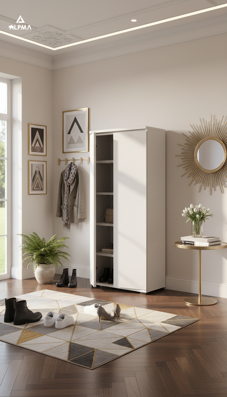 Komoda szafka BINI 70×36×145.6 cm sypialnia salon przedpokój D1N1 BIALY