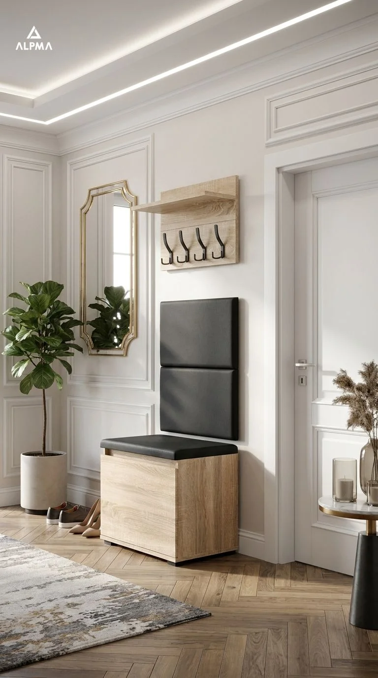 Garderoba A1 50x30cm VB50 WP50 2 Panele D1 N1 SONOMA Szybka wysyłka