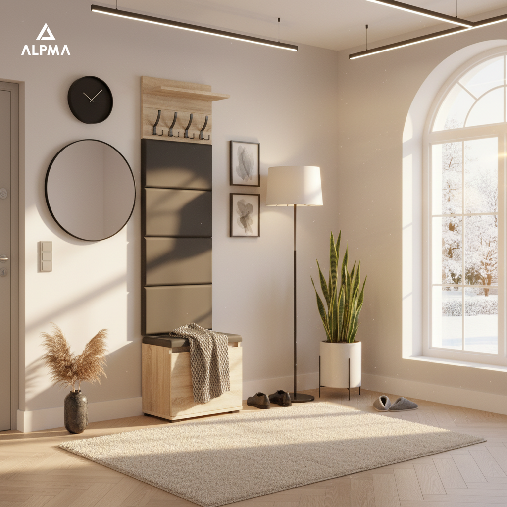 Garderoba B6 50x36cm VB50 WP50 4 Panele D1 N1 SONOMA