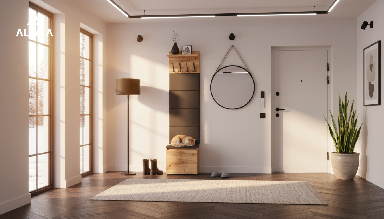 Garderoba B6 50x36cm VB50 WP50 4 Panele D1 N1 WOTAN