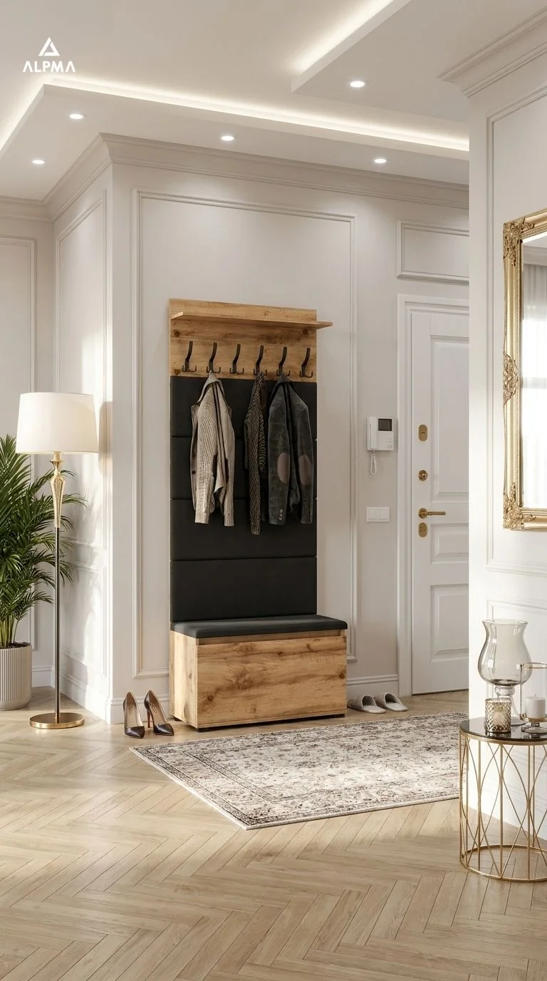 Garderoba C8 80x36cm VB80 WP80 4 Panele D1 N1 WOTAN
