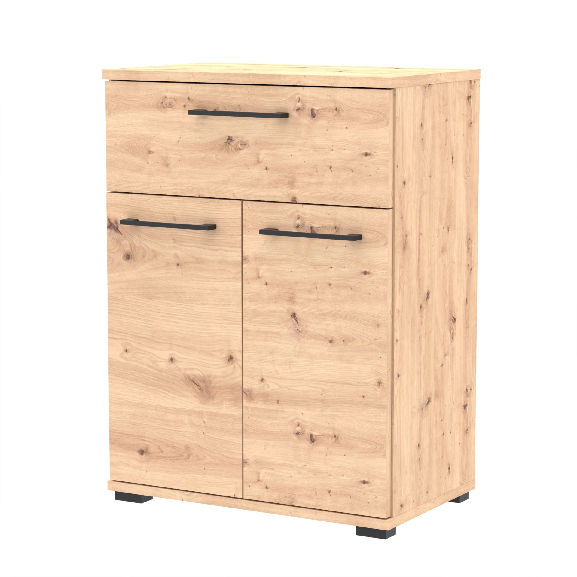 Szafka TRES na buty z szufladą  TRES-D2N1 50×36×81.6 cm 3 półki i szuflada D2N1 ARTISAN