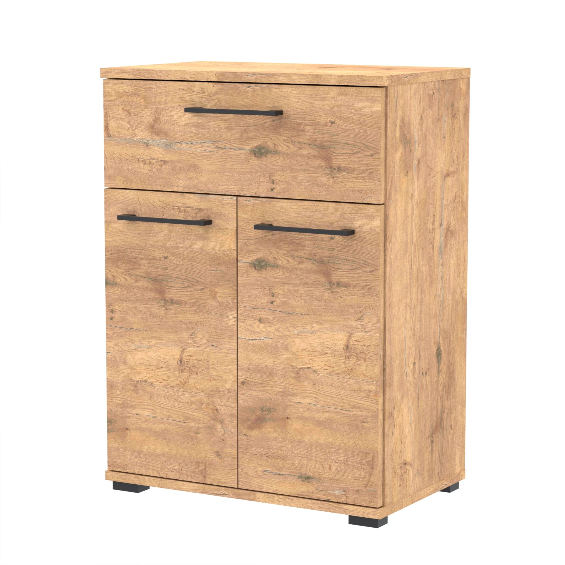 Szafka TRES na buty z szufladą  TRES-D2N1 60×36×81.6 cm 3 półki i szuflada D2N1 LANCELOT