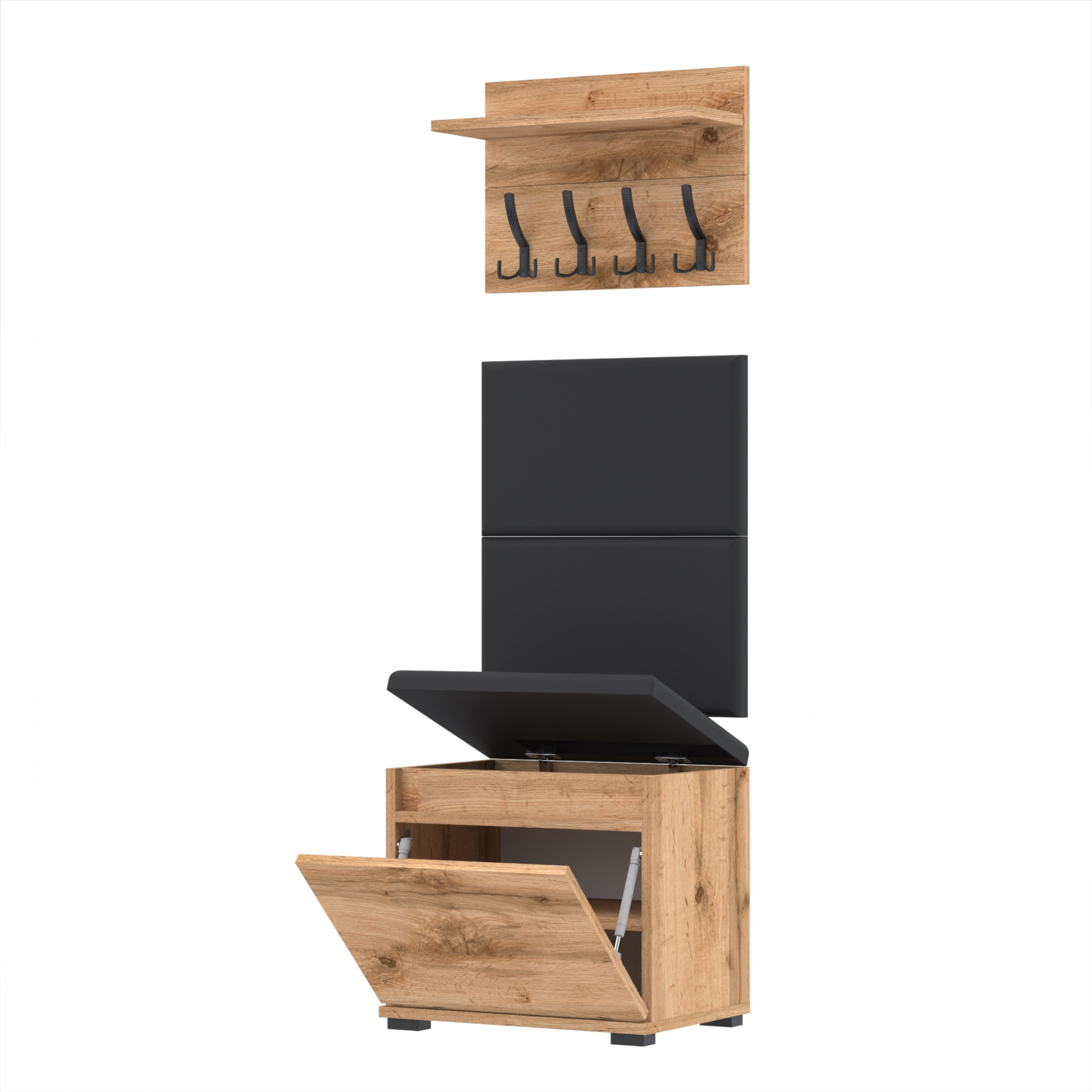 Garderoba A1 50x30cm VB50 WP50 2 Panele D1 N1 WOTAN Szybka wysyłka