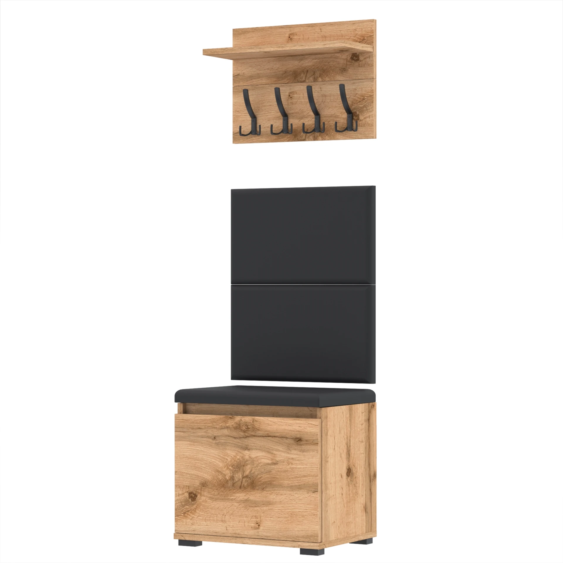 Garderoba A1 50x30cm VB50 WP50 2 Panele D1 N1 WOTAN Szybka wysyłka