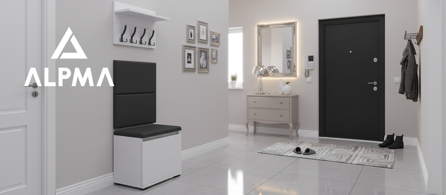 Garderoba A1 50x30cm VB50 WP50 2 Panele D1 N1 BIALY Szybka wysyłka