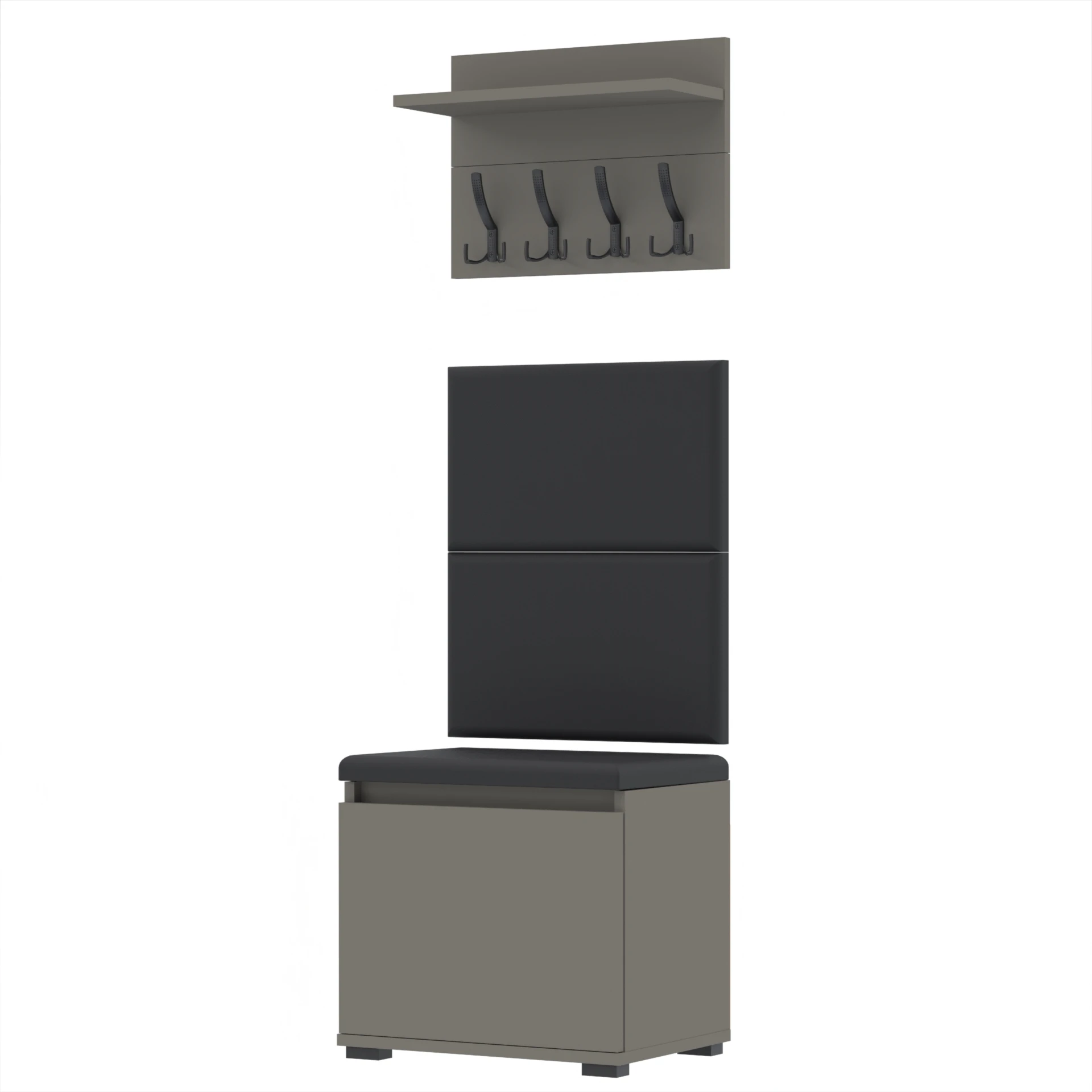 Garderoba A1 50x30cm VB50 WP50 2 Panele D1 N1 KASZMIR Szybka wysyłka