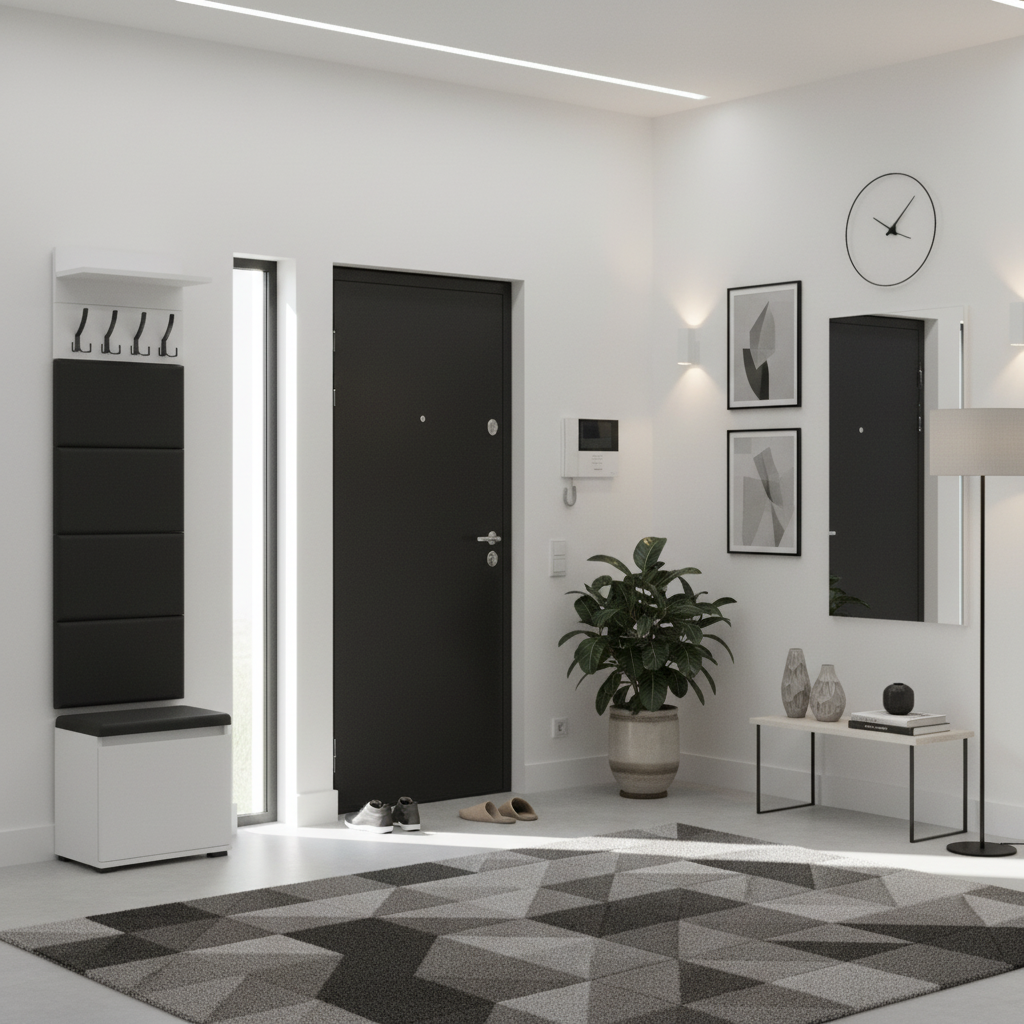 Garderoba B6 50x36cm VB50 WP50 4 Panele D1 N1 BIALY